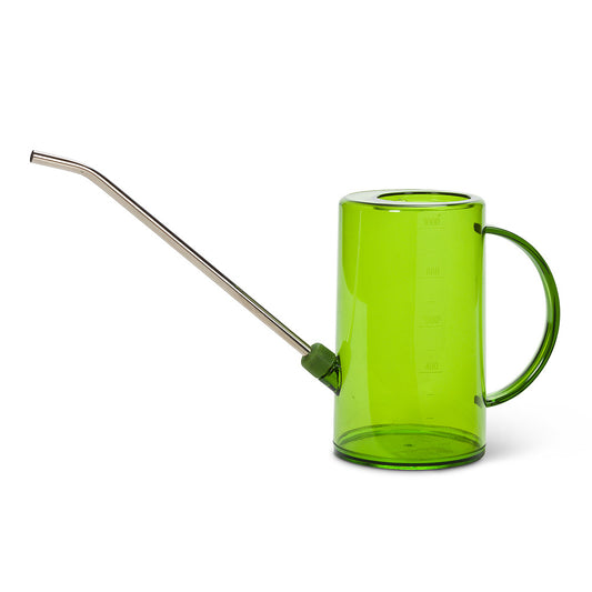 Plastic Watering Can, 14 Inch, 1L, Green