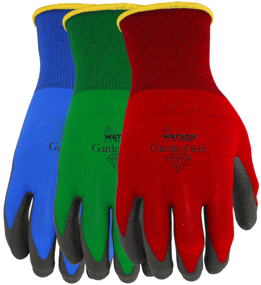 Garden Gem Women's Garden Gloves Sizes SM, MED, LRG