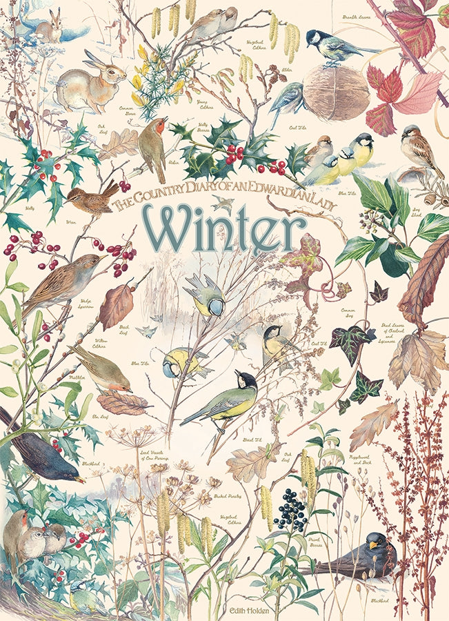 Country Diary: Winter 1000 Piece Jigsaw Puzzle