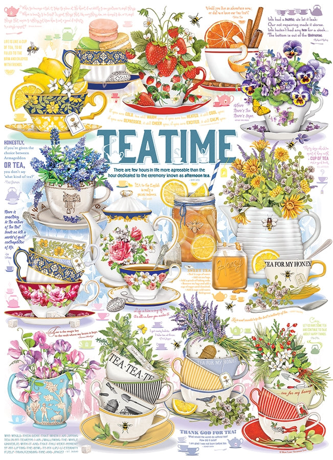 Tea Time 1000 Piece Jigsaw puzzle