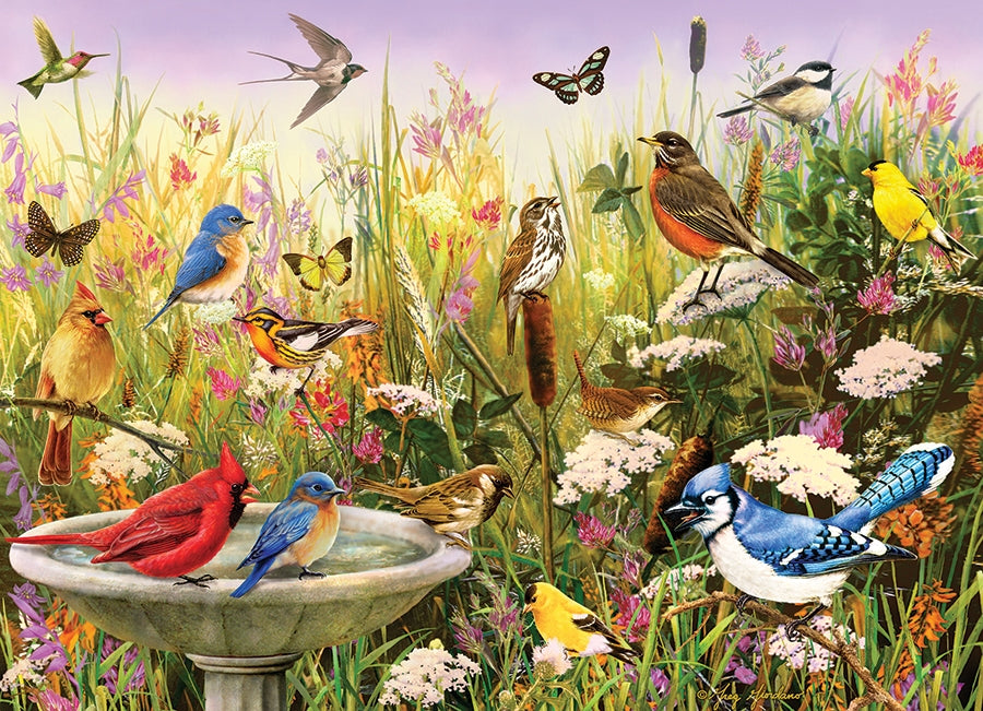 Feathered Friends 1000 Piece Jigsaw Puzzle