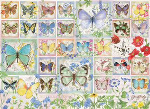 Butterfly Tiles 500 Piece Jigsaw Puzzle