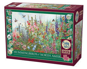 Hummingbirds of North America 2000 Piece Jigsaw Puzzle