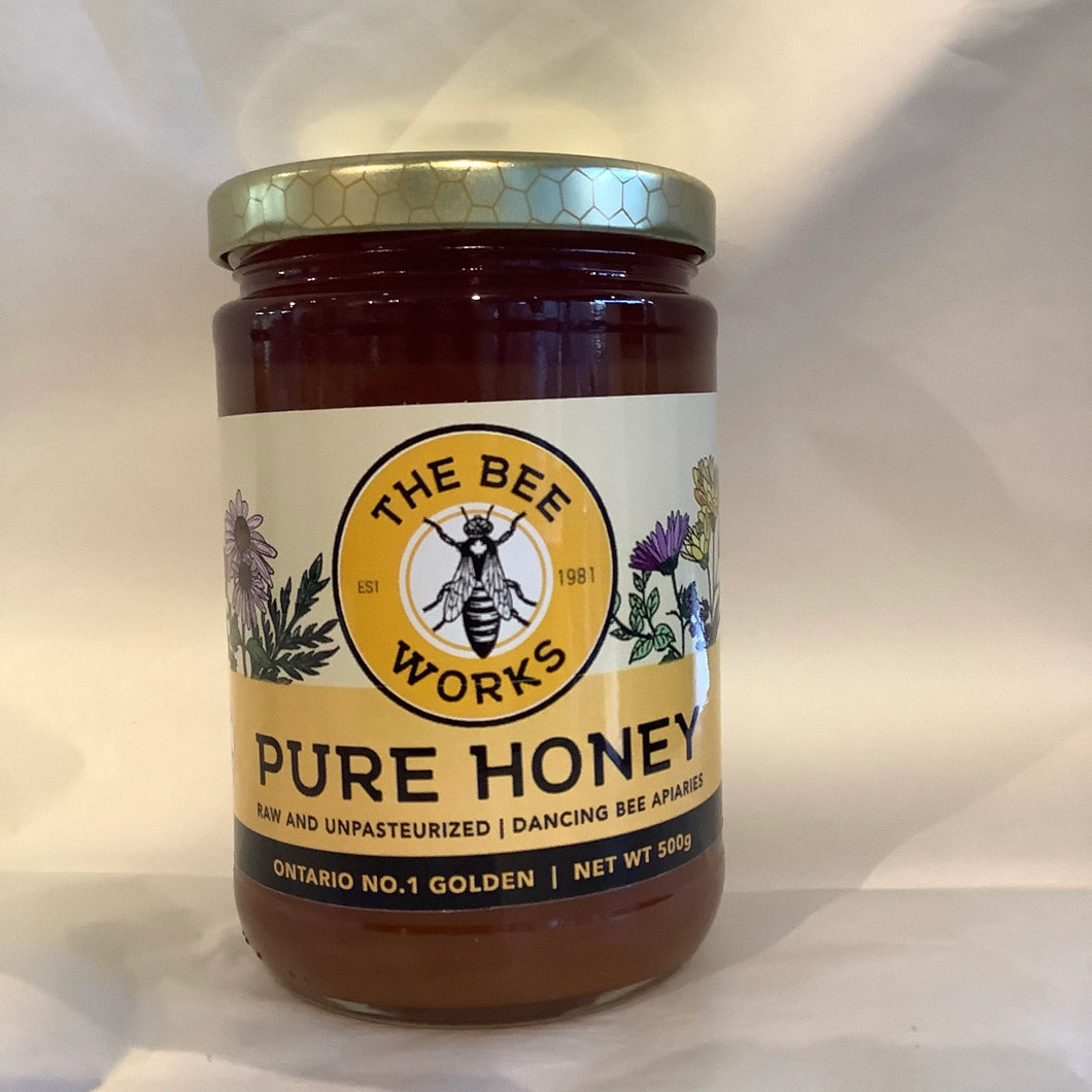 BeeWorks Basswood Honey 500gm