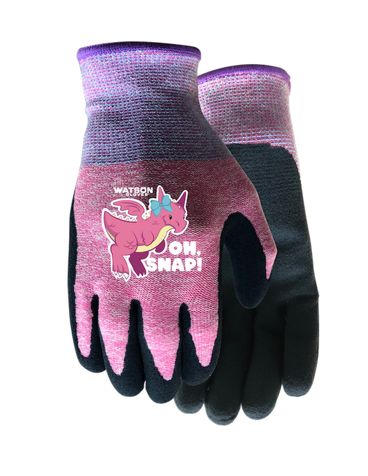 Kids Garden Gloves - Oh Snap!  XS Sizes Only