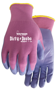 Dirty Deeds Women's Garden Gloves Sizes S, M, L