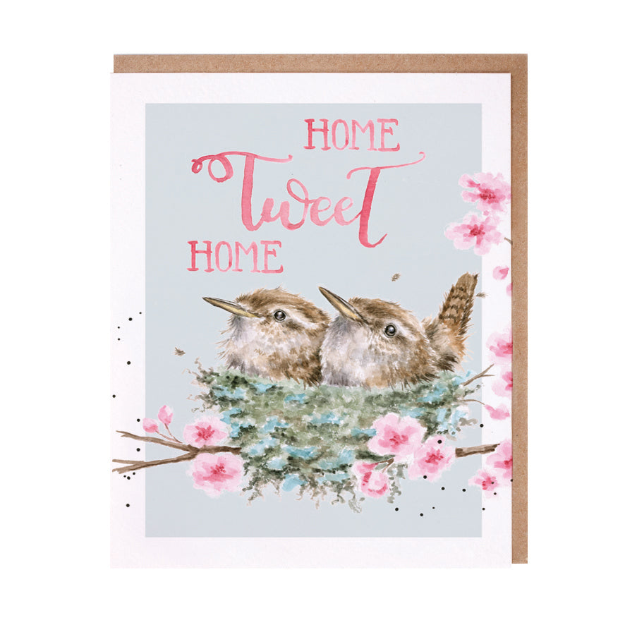 HOME TWEET HOME Card