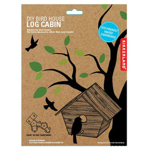 Activity Set, DIY Bird House, Log Cabin