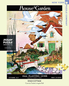 Swan Cottage' 1,000 Piece - Puzzle