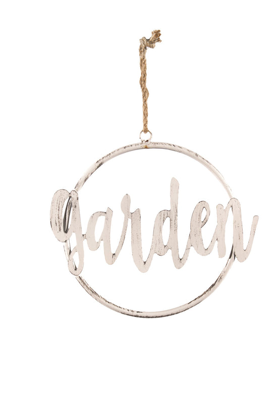 WALLDECOR SIGN METAL - GARDEN