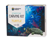 Load image into Gallery viewer, Turtle Soapstone Carving Kit
