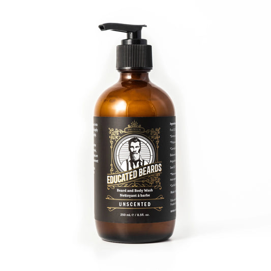 Unscented Beard Wash 250ml/8.5fl.oz