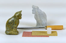 Load image into Gallery viewer, Cat Soapstone Carving Kit
