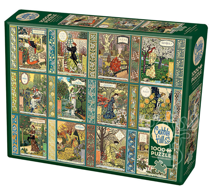 Jardiniere: A Gardener's Calendar - Puzzle 1000 pieces