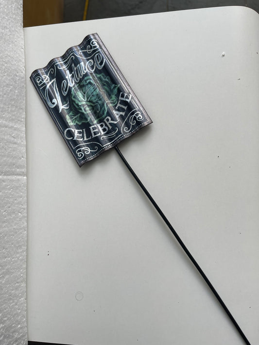 Garden Stake Herb Marker Ass'd