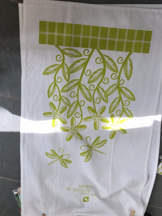 Tea Towel TBG Spring Time Dragonfly