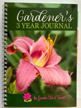 Load image into Gallery viewer, Gardener&#39;s 3 Year Journal
