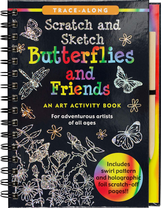 Butterflies and Friends Scratch and Sketch Book