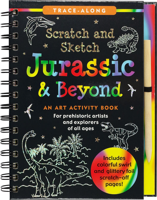 ‘Jurassic & Beyond’ Scratch and Sketch Book