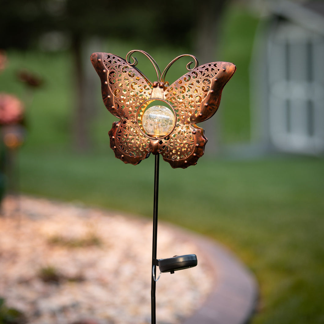 Butterfly Stake Solar Light