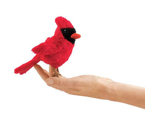 Finger Puppet, Mini Cardinal