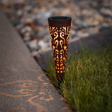 Load image into Gallery viewer, Patterned Stake Solar Light
