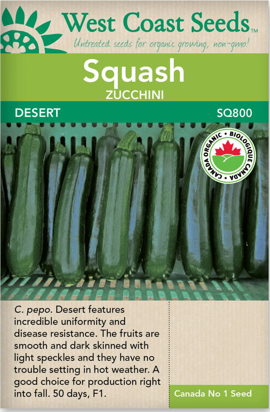 Zucchini Desert Certified Organic