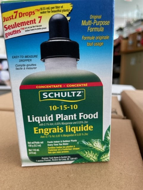 Schultz Liquid Plant Food 10-15-10 150 gr
