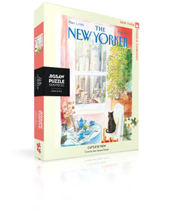 The New Yorker: Cat's Eye View 1,000 Piece Puzzle
