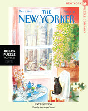 Load image into Gallery viewer, The New Yorker: Cat&#39;s Eye View 1,000 Piece Puzzle
