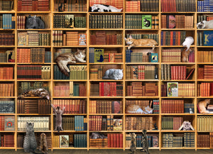 Puzzle The Cat Library 80216